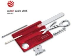 Swiss Card Nailcare, Red Translucent