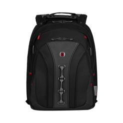 Wenger, Legacy 16" Laptop Backpack, Black / Grey