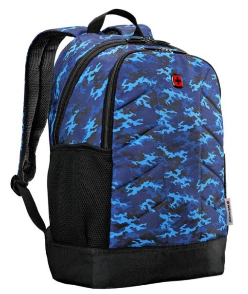 Wenger, Quadma ML, 16" Laptop Backpack, Blue Camo