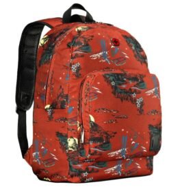 Wenger, Crango 16" Laptop Backpack, Rust Alps Print