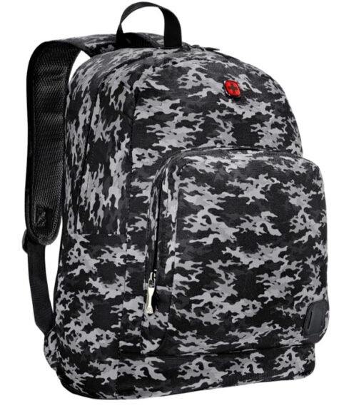 Wenger, Crango 16" Laptop Backpack, Black Camo
