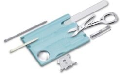 Swiss Card Nailcare, Ice-blue Translucent