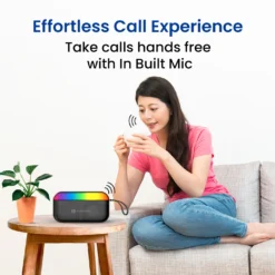 Plugs 2 8 Watt HD Portable Speakers with RGB Lights