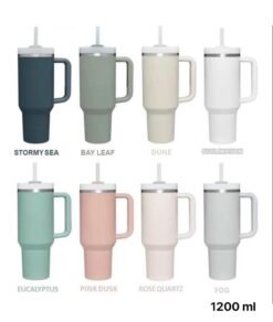 Tumbler for Hot and Cold, 1200ml with Straw