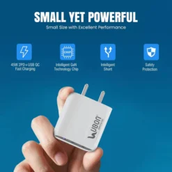 Ubon CH-1000 Fasto Power 45W PD Charger With Triple Ports