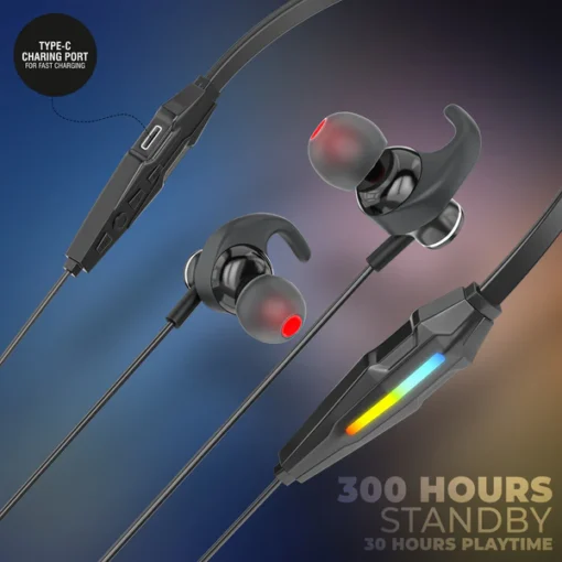 Ubon Lightup Series CL-3710 Wireless Neckband 5 Ubon Lightup Series CL-3710 Wireless Neckband