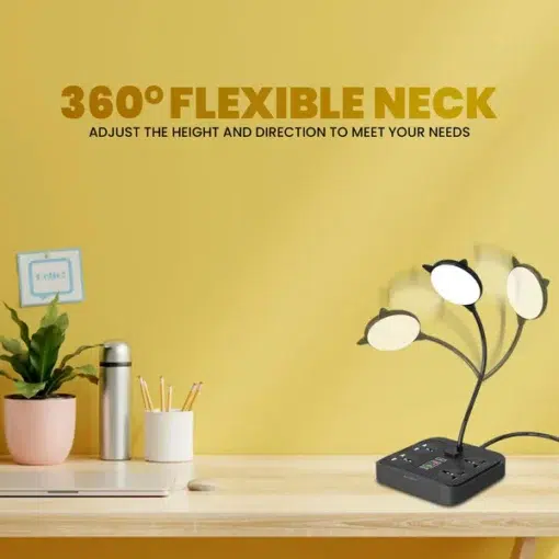 Ubon Ustaad EXT-331, 8-IN-1 2500W and 2.4-Ampere Extension Board with LED Lamp 5 Ubon Ustaad EXT-331, 8-IN-1 2500W and 2.4-Ampere Extension Board with LED Lamp