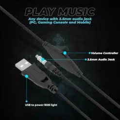 Ubon Tiger Series GHP-25000 Gaming Headphones