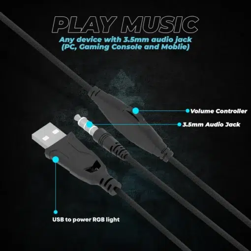 Ubon Tiger Series GHP-25000 Gaming Headphones