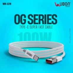 UBON OG Series WR-329 USB To Type-C 100W Cable 9 UBON OG Series WR-329 USB To Type-C 100W Cable