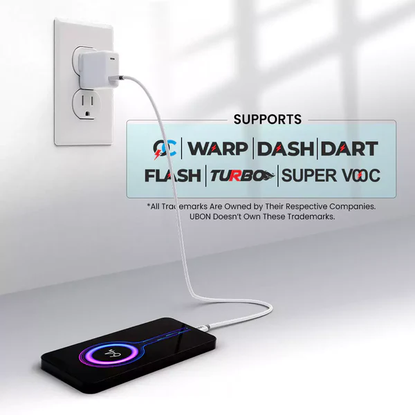UBON OG Series WR-329 USB To Type-C 100W Cable 5 UBON OG Series WR-329 USB To Type-C 100W Cable