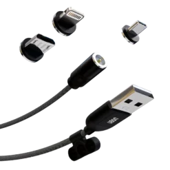 UBON Magnet Series WR-444 3-IN-1 Charging Cable 40W