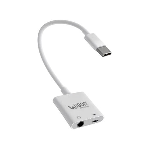 Ubon 2-in-1, All Rounder WR-477 Type-C Charging & Audio Connector