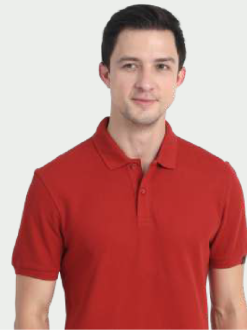 Mark & Spencer Polo T-shirt Berry