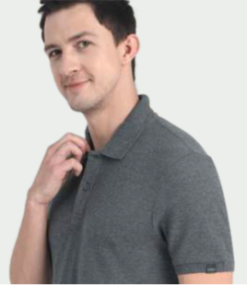 Mark & Spencer Polo T-shirt Grey