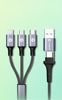 DURA A12 5 in 1 Charge & Sync Cable