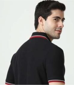 Mark & Spencer Polo T-shirt Aqua Black