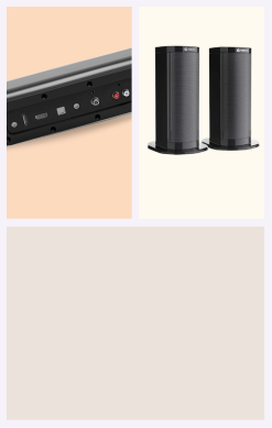 HARMONY BOOM 5.1 Inch wired Sound bar