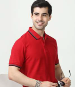 Mark & Spencer Polo T-shirt Red