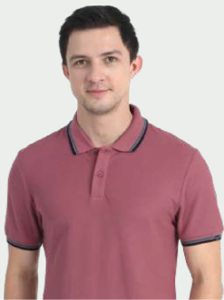 Mark & Spencer Polo T-shirt Plum