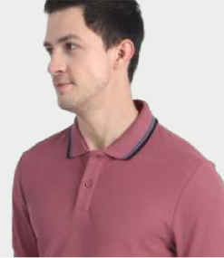 Mark & Spencer Polo T-shirt Plum