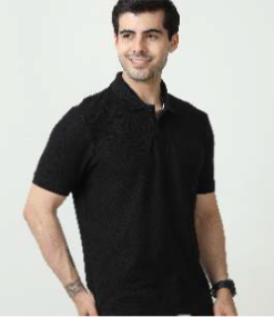 Mark & Spencer Polo T-shirt Black