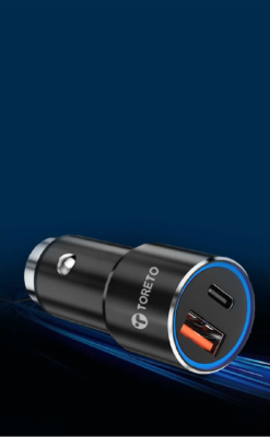 Turbo MAX with Type C & USB Output Car Charger
