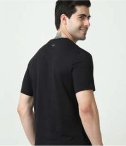 Mark & Spencer Round Neck T-shirt Black