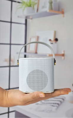 Juke Box Bluetooth Speaker with Karaoke Mic