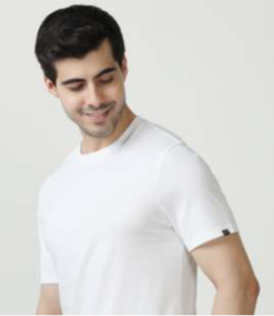 Mark & Spencer Round Neck T-shirt White