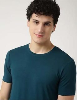 Mark & Spencer Round Neck T-shirt Teal