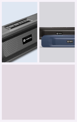 Sound Beam 20 Watt Mini Sound Bar Bluetooth Speaker