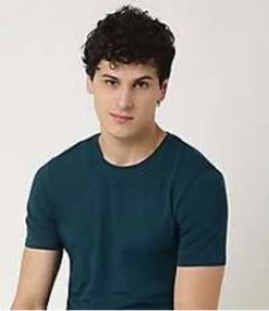 Mark & Spencer Round Neck T-shirt Teal