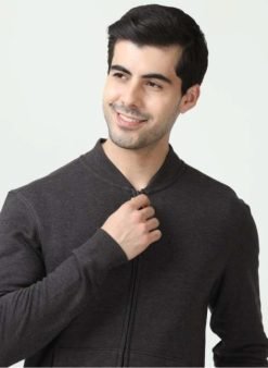 Mark & Spencer Sweat Shirt Charcoal Grey