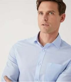 Mark & Spencer Formal shirt Sky Blue 