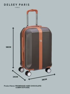 Delsey Paris - Promenade Hard - Carry-On Cabin Suitcase