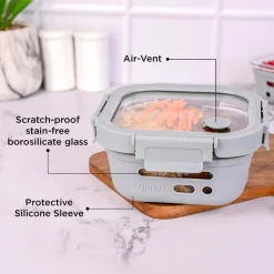 Glasafe Desk Munch Office Combo Set of 3