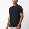 Jack&Jones Solid/Plain Polo - Navy Blue