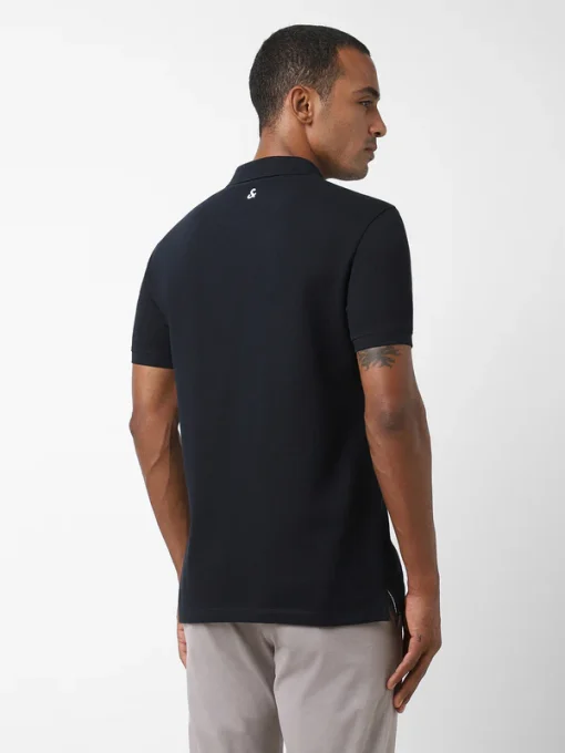 Jack&Jones Solid/Plain Polo - Navy Blue