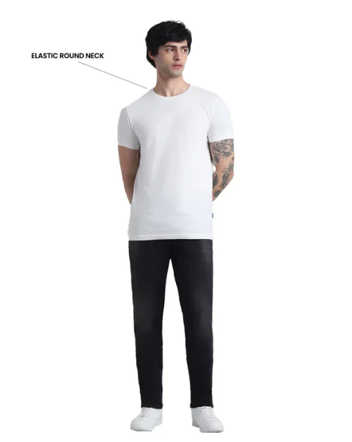 Jack & Jones Joren Round Neck Tee - White