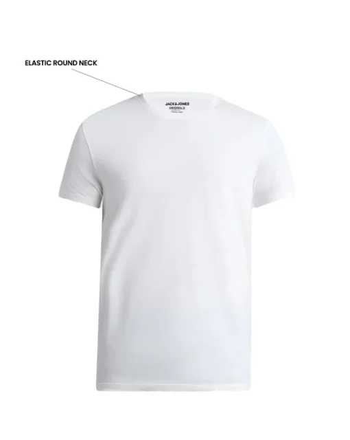 Jack & Jones Joren Round Neck Tee - White