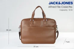 Jack & Jones Alfred File Case Pro - Tan