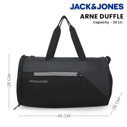Jack & Jones Arne Duffel Bag - Black