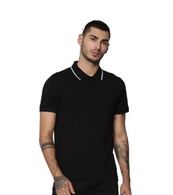 Jack & Jones Cool Max Dry Fit Polo - Black