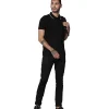 Jack & Jones Cool Max Dry Fit Polo - Black