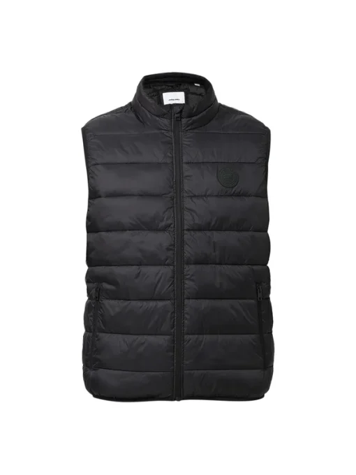 Jack & Jones - Ethan Sleeveless Puffer Jacket - Black