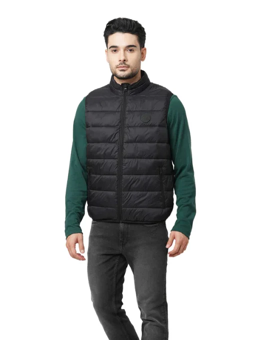 Jack & Jones - Ethan Sleeveless Puffer Jacket - Black