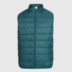 Jack & Jones - Ethan Sleeveless Puffer jacket - Dark Petrol