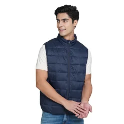 Jack & Jones - Ethan Sleeveless Puffer jacket - Navy Blue