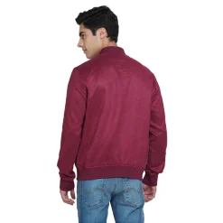 Jack & Jones Faux Suede Jacket - Wine